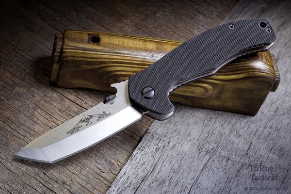 Emerson Knives Mini Roadhouse, Stonewashed