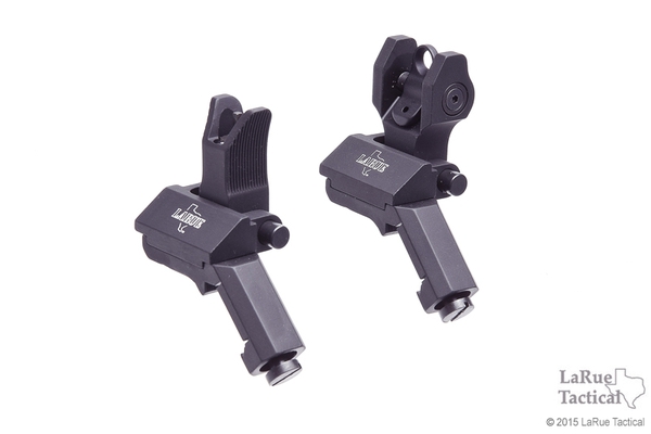 Troy Offset Sight Set, Front and Round Rear