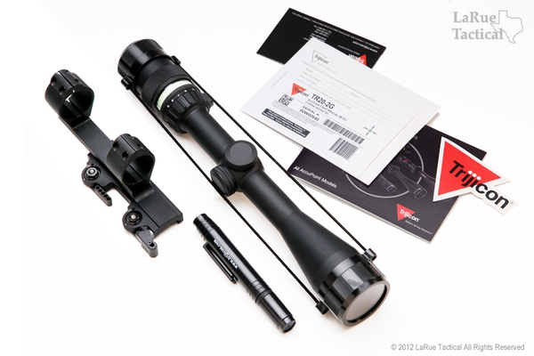 Trijicon Accupoint 3-9X40 Scope TR20-2G, Mil-Dot Crosshair and LT104-1 Mount