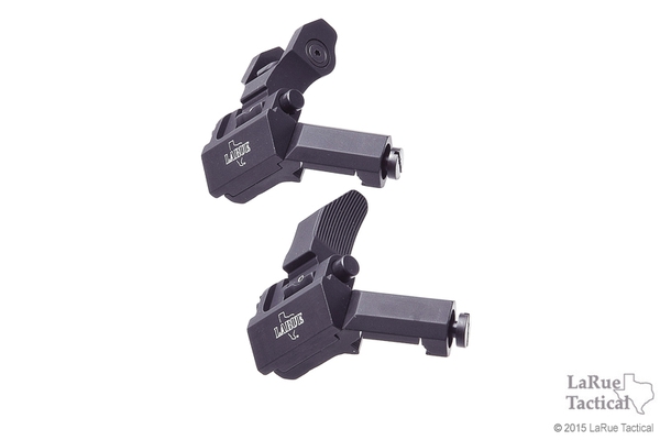 Troy Offset Sight Set, Front and Round Rear