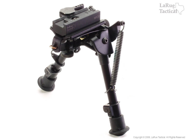 Harris Bipod BRM-S and LaRue Tactical LT130 QD Mount