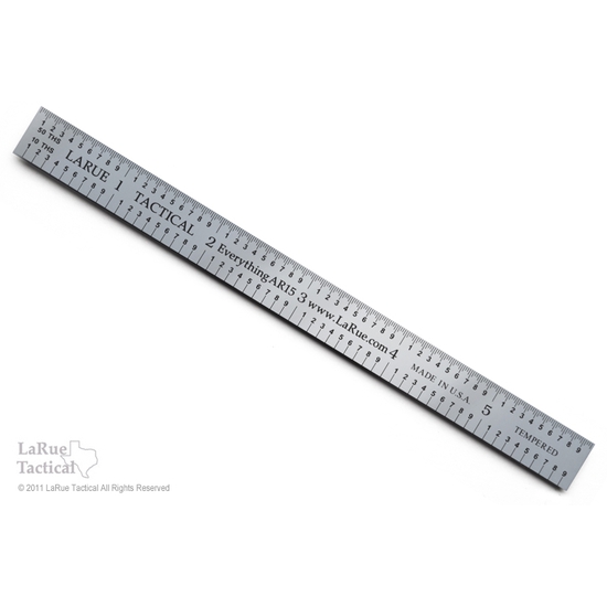 LaRue Tactical 6 Inch Tempered Steel La Ruler