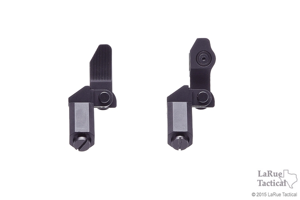 Troy Offset Sight Set, Front and Round Rear