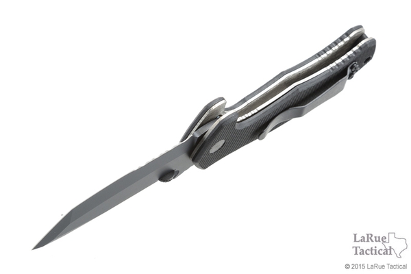 Emerson Knives Mini Roadhouse, Black/Serrated
