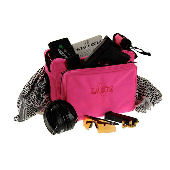 LaRue Range Bag Pro Shooter's Bag PSRB-13 PINK with logo