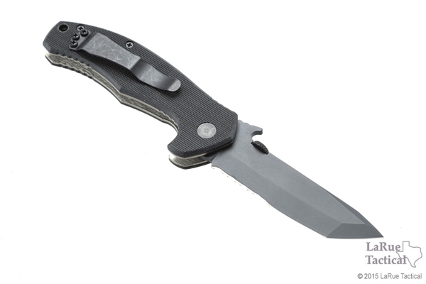 Emerson Knives Mini Roadhouse, Black/Serrated