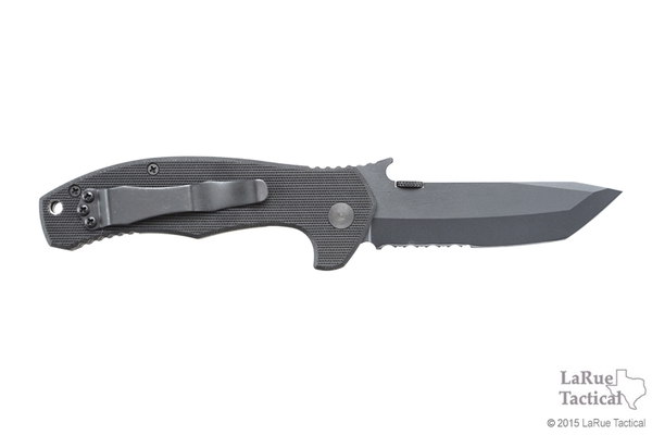 Emerson Knives Mini Roadhouse, Black/Serrated