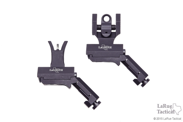 Troy Offset Sight Set, Front and Round Rear
