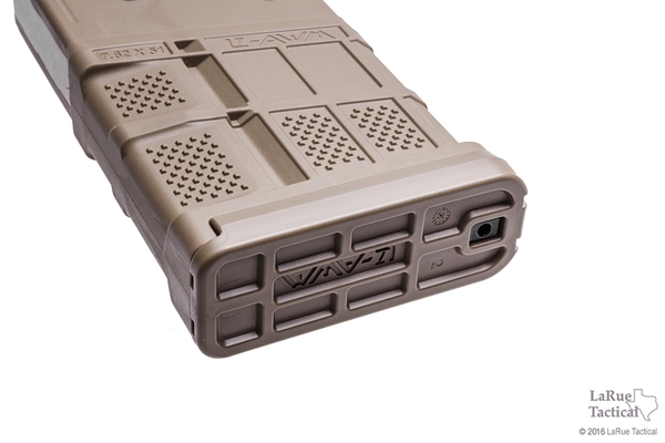 Lancer L7 Advanced Warfighter Magazine, 20 Round, Flat Dark Earth for 7.62mmX51