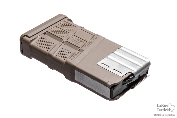Lancer L7 Advanced Warfighter Magazine, 20 Round, Flat Dark Earth for 7.62mmX51