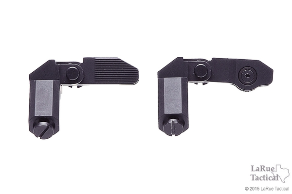 Troy Offset Sight Set, Front and Round Rear