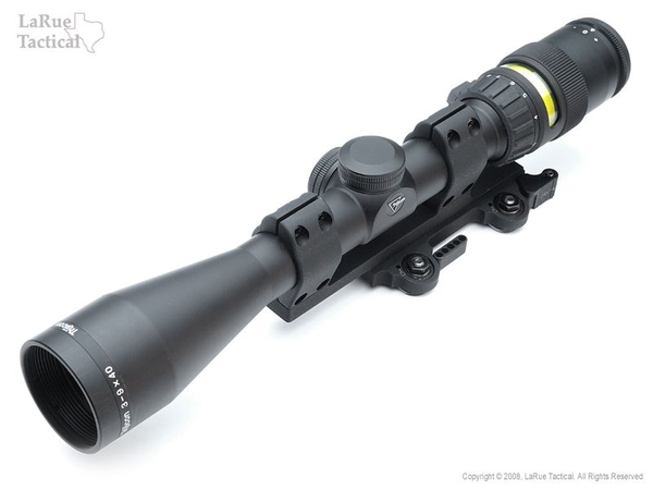 Trijicon Accupoint 3-9X40 Scope TR20-2G, Mil-Dot Crosshair and LT104-1 Mount