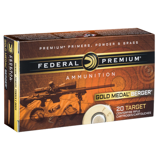 Federal Premium GMM 6.5 Creedmoor 130 Gr. Berger Hybrid BTHP