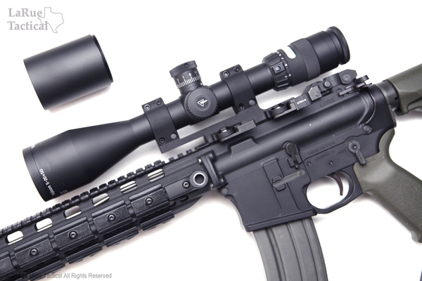 5-20x50 Mil-Dot, Green- Trijicon TR23-2G Accupoint and LT104-30 QD Mount
