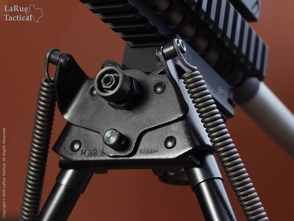 Harris Bipod BRM-S and LaRue Tactical LT130 QD Mount