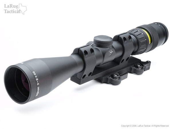 Trijicon Accupoint 3-9X40 Scope TR20-2G, Mil-Dot Crosshair and LT104-1 Mount