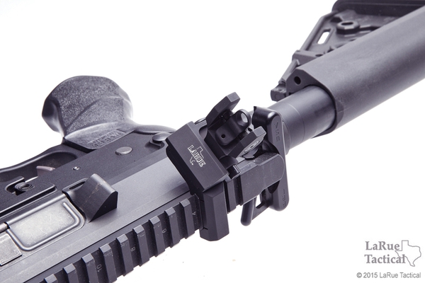 Troy Offset Sight Set, Front and Round Rear