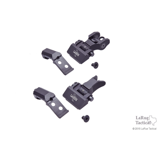 Troy Offset Sight Set, Front and Round Rear