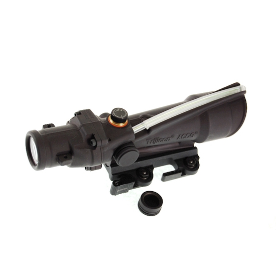 Trijicon ACOG 3.5x35 Illuminated Scope TA11J with Green Crosshair .308 Ballistic Reticle and LT100 ACOG Mount QD