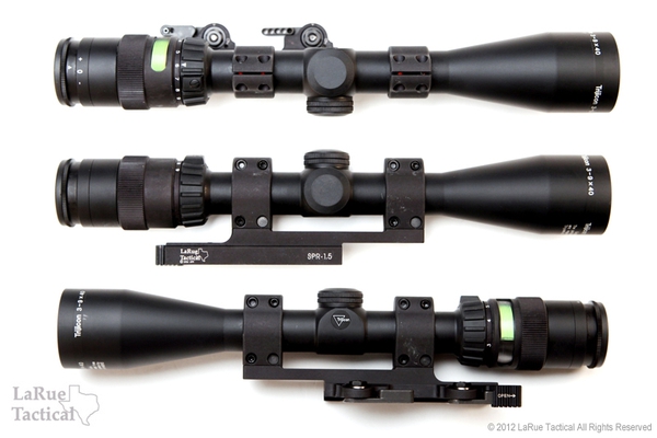 Trijicon Accupoint 3-9X40 Scope TR20-2G, Mil-Dot Crosshair and LT104-1 Mount