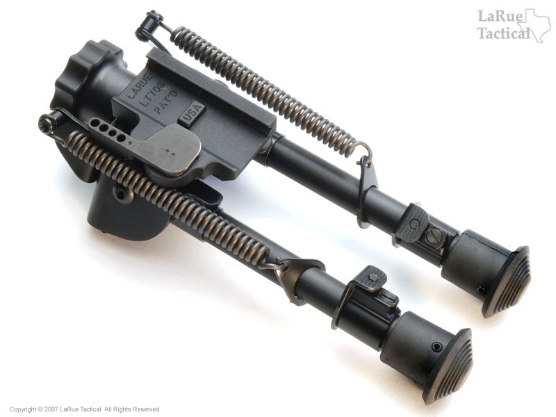 Harris Bipod BRMS and LT706 QD Swivel Mount Combo LaRue Tactical