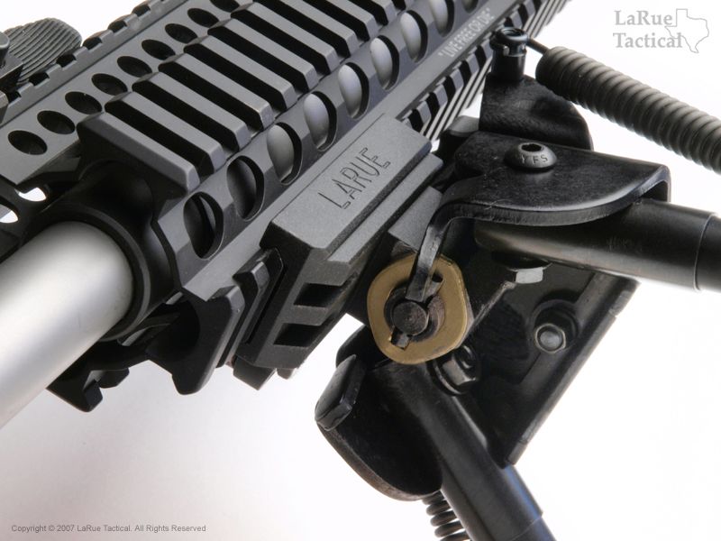 Harris Bipod BRMS and LT706 QD Swivel Mount Combo LaRue Tactical