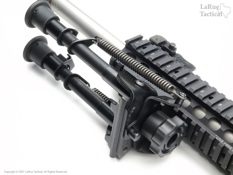 Harris Bipod BRMS and LT706 QD Swivel Mount Combo LaRue Tactical