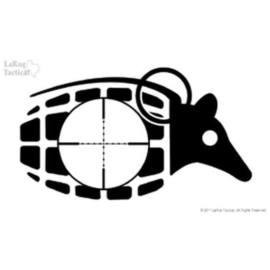 Image of LaRue Dillo Grenade Vinyl Decals/Stickers