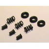 Image of Extractor Upgrade Triple kit/AR-15/Mil-Spec/3 Extra Power 5-Coil Extractor Springs, 3 Extractor Inserts and 3 Viton O-Rings