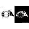 Image of LaRue Dillo Grenade Vinyl Decals/Stickers